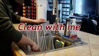 Clean with Me | Small Kitchen