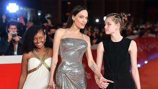 Angelina Jolie attends 'Eternals' premiere at 2021 Rome Film Fest in Rome, Italy - Gossip Bae