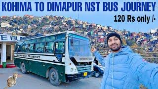 Kohima to Dimapur NST Bus Journey