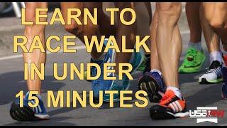 Learn to Race Walk in Under 15 Minutes
