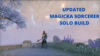 My Updated Magicka Sorcerer Solo Build | The Elder Scrolls Online Waking Flame PS5 GAMEPLAY