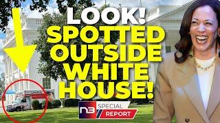 LOOK WHAT WAS JUST SPOTTED OUTSIDE THE WHITE HOUSE! IS IT HAPPENING?