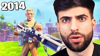 I Tried The First EVER Version of Fortnite!