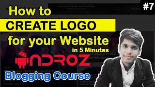 How to Create Logo for Your Website with PhotoShop in 5 Minutes | aCodiz