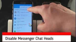How To Disable Chat Heads (Messenger Bubble)
