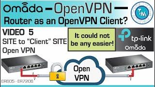 “Router as OpenVPN client” had never been easier! - OpenVPN in Omada Routers