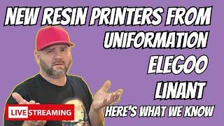 What's the Difference with these NEW Resin Printers? Let's Discuss! LIVE Stream