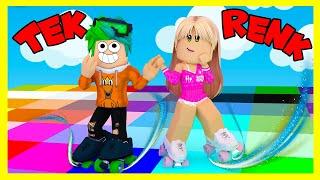 ROBLOX TEK RENK PATEN CHALLEGNE   ( Color Block )