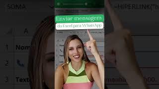 Aprenda a como enviar mensagem do Excel para o WhatsApp