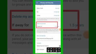 how to delete telegram account permanently #techpillow #accountmanagement