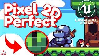 How to make PIXEL PERFECT 2D Games with Unreal Engine 5