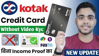 Kotak Credit Card Apply 2024 - Lifetime Free | Kotak Mahindra Bank Credit Card Online Apply