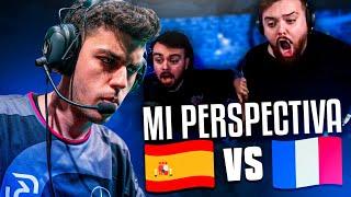 ¡ASÍ SE VIVE un PARTIDO COMPETITIVO desde DENTRO! España vs Francia en EXCLUSIVA | Werlyb POV