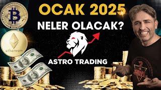 OCAK 2025 #BTC #ETH #SOL Neler Olacak İlker Şahin ile #astrotrading