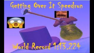 Getting Over It Former World Record 1:13.224