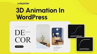 How to Create This 3D Animation in WordPress? Learn with Depicter