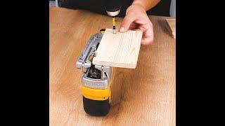 Ultimate woodworking cutting hack 