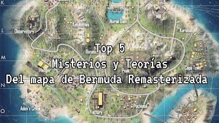 Top 5 Misterios y Teorías del mapa de Bermuda Remasterizada|Free Fire