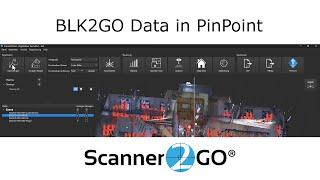 Process the BLK2GO *.b2g Data in a high quality way with PinPoint - Scanner2GO