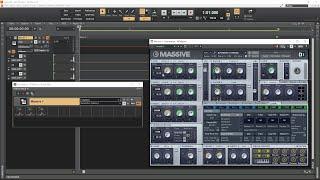 Automation of NI Massive parameters in Cakewalk by Bandlab