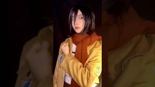 Mikasa Ackerman Cosplay - by Dalha (Shingeki No Kyojin) #Shorts