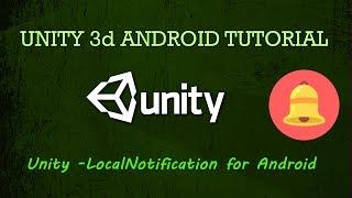 Unity  LocalNotification for Android