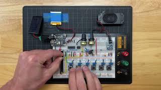 Simple Schmidt Trigger Analog Synth