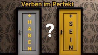 Perfekt с 'haben' или 'sein'?  | Образуване на мин. време на немски език Perfekt (A2, B1)