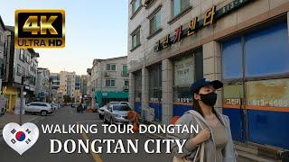 [4K] Walking in the Beautiful City called 'Dongtan', Hwaseong, South Korea