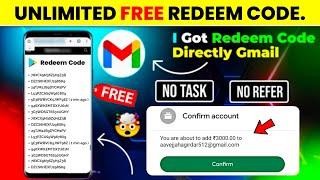  Free Redeem Code  Free Redeem Code App | Google Play Redeem Code Earning App | Redeem Code App