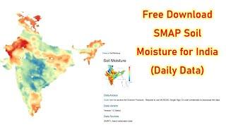 Free Download Soil Moisture Daily Datasets for India | SMAP | MOSDAC | 0.125 Degree Gridded