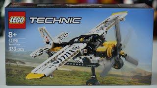 LEGO Technic 42198 Bush Plane - LEGO Speed Build Review