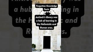 Did you know? - Antioch’s library  #facts  #didyouknow  #didyouknowfacts