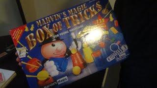 Marvins Magic Box of Tricks Magic Set Review!!