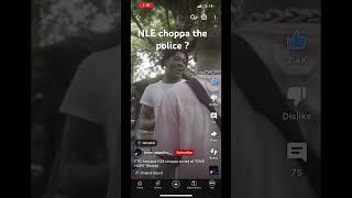 NLE choppa pulls up to FTO Sett Hood with too much Security