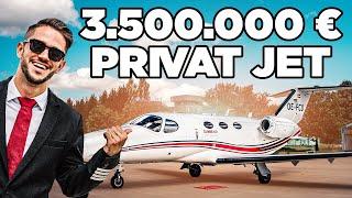 Ich FLIEGE einen 3.500.000 € PRIVAT JET ️ (SELBST! )