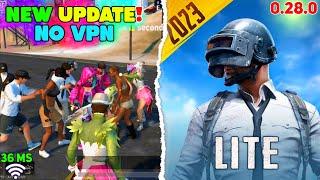 PUBG LITE NEW UPDATE 0.28.0 LIVE FMG GAMING