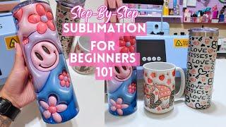 How to Sublimate Tumblers: Sublimation for Beginners 101