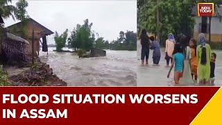 Over 33,000 Affected In Assam As Floods Batter State, Rivers Flow Above Danger Mark