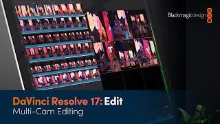 DaVinci Resolve 17 Edit Training - Multicam Editing