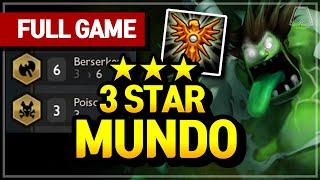 Poison Berserkers Comp! (3-star Mundo) - Teamfight Tactics Full Game | TFT | Diamond