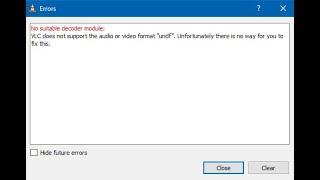 Vlc Player Does Not Support The Audio And Video Format 'undf' Fix | Technical Knowlwdge | Easy Fix |