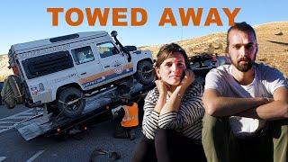 TOWED AWAY in Yellowstone National Park  (EP 36 - World Tour Expedition)