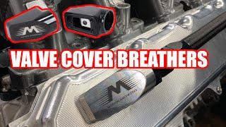 Valve Cover Breathers with No Welding Required... Hook up a PCV Catch Can with ease!