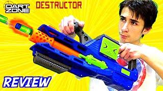 Dart Zone Destructor - Unboxing and Review!