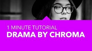 Dramatic Black and White images using the CHROMA curve - Affinity Photo