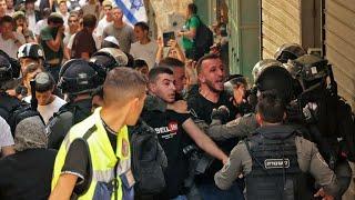 Tension in Jerusalem as thousands participate in Israeli ‘flag march’ • FRANCE 24 English