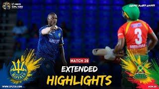 Extended Highlights | Barbados Royals vs Guyana Amazon Warriors | CPL 2021