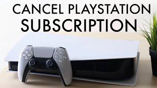 How To Cancel Playstation Subscription! (2022)