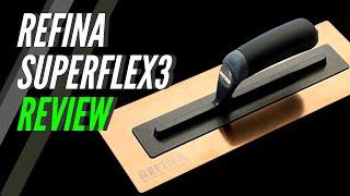 Is This The ULTIMATE Plastering Trowel?? The Refina Superflex 3 Review (ROSE GOLD EDITION)